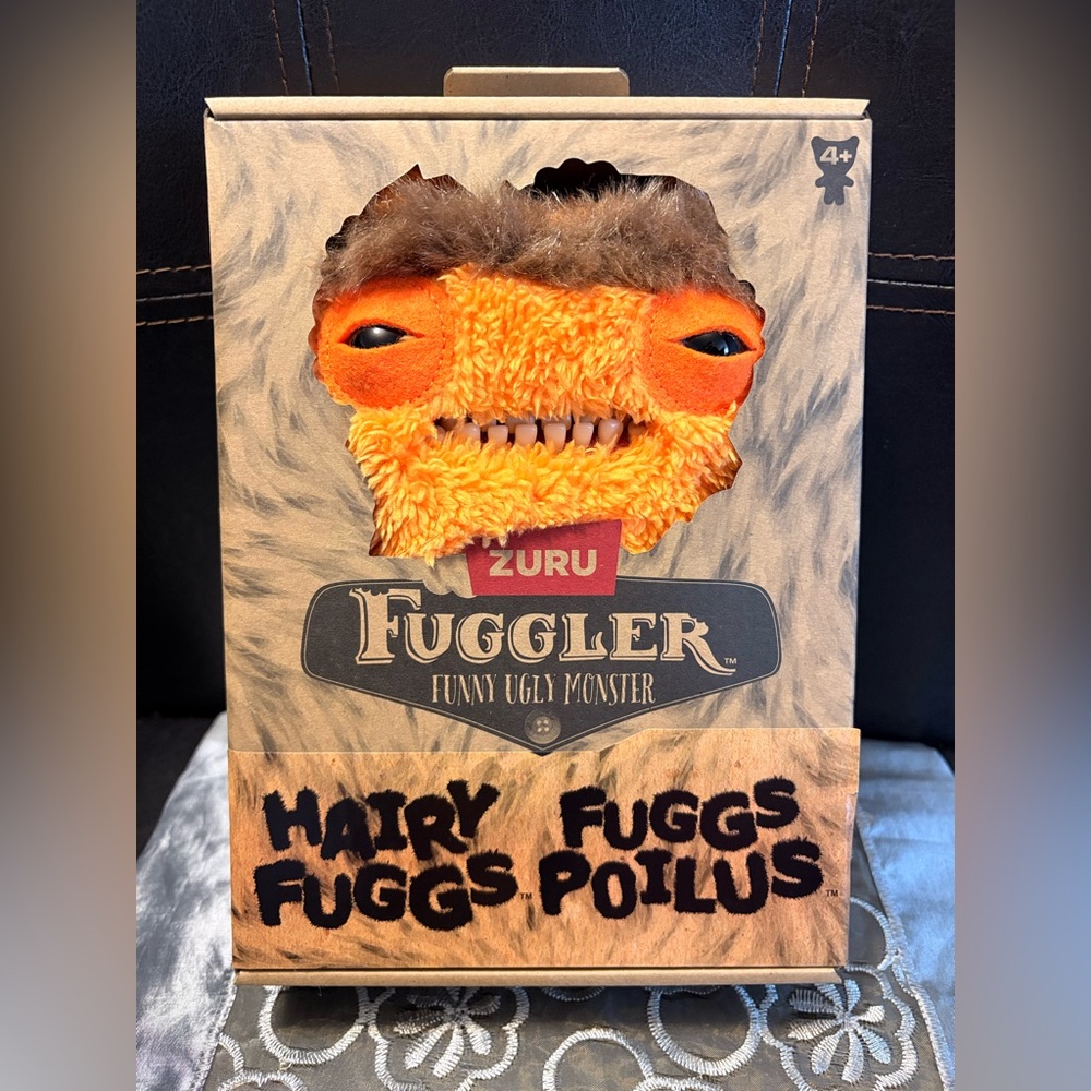BNIB Zuru Fuggler Hairy Fuggs Munch Munch 9” Plush